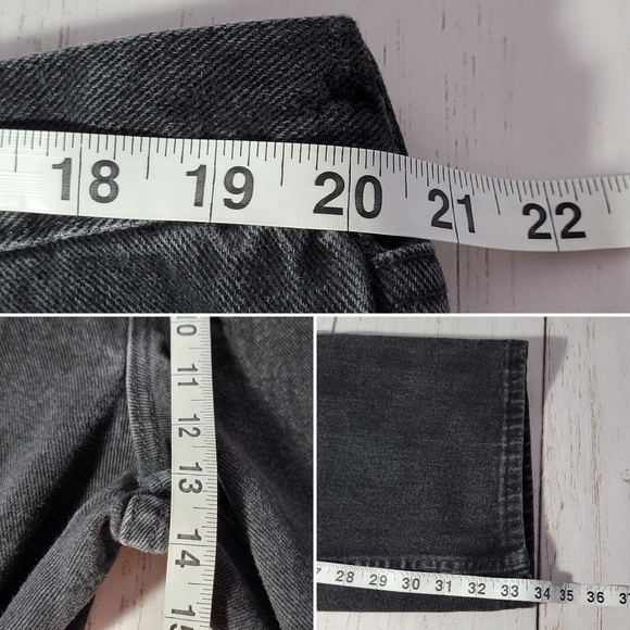 LEE M.R. Vintage Y2K Black Relaxed Fit Denim Jeans Men's Size 42 x 34 - Picture 16 of 16